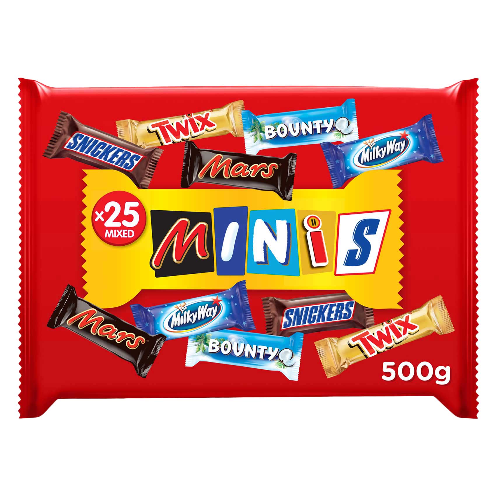 MARS Best Of Minis Chocolate Bag 500g