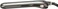 Olsenmark Ceramic Hair Straightener- OMH4032  Slim Design With Ceramic And Tourmaline Coated Plate  High Temperature 220-Degrees Celsius, 360-Degree Swivel Cord, ON/OFF Switch  Perfect For S