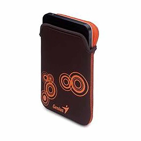 حافظة  جينيوس Gs-801- بني وبرتقالي