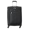 Delsey Pin Up 4 Wheel Luggage Soft Trolley Black 68cm