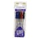UNO MEDIUM BALLPEN 5PACK AST 401-1