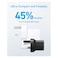 Anker Adaptr USB-A And C 33W Black