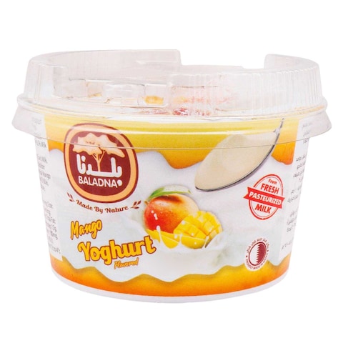 Baladna Yoghurt Stirred Mango 150g x 4 Pieces