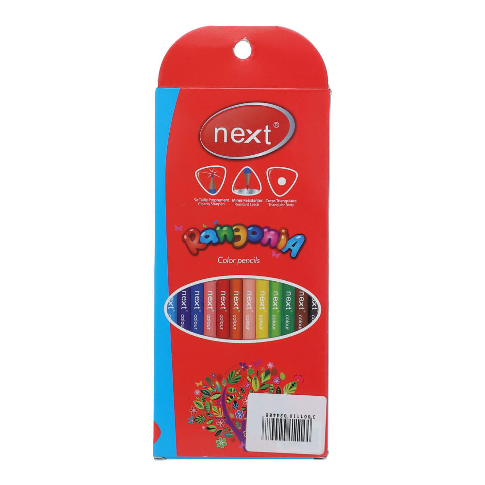 Next Rangonia Colour Pencil 12 Colour