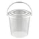 Kenpoly Bucket Lid Stripe Clear 10L