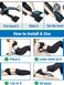 Back Massager Stretcher Fitness - Lumbar Support Relaxation Mate Spinal Pain Relieve