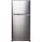 Toshiba 608L Double Door Inverter Compressor Refrigerator, Bright Stainless, GR-A820U(BS)