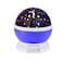 Generic - Starry Lights LED Projector Star Moon Night Light Sky Rotating Battery Operated Bedroom Nightlight Lamp for Kids Baby Gifts,Purple