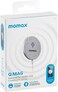 Momax Q.Mag Magnetic Wireless Charger compatible with MagSafe for iPhone 12 and also Universal Qi Wireless charge compatible devices - Light Gray