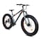 Vaux Joggers Fat Bike Cycle for Men with 21 Speed Gear &amp; Aluminum Alloy Frame, Big Tyre Cycle for Boys 15 Years with 26x4.0inch Tyres, Lockout Front Suspension Fork &amp; Double Disc Brakes - Grey