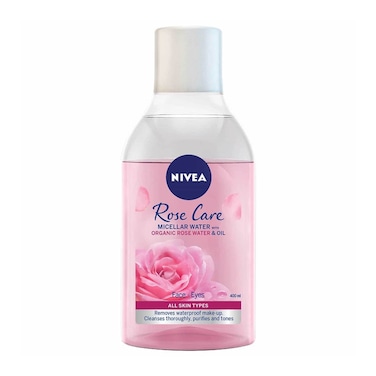 Nivea Rose Micellar Water Oil 400Ml