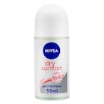 Buy NIVEA Antiperspirant Roll-on for WoMen Dry Comfort Quick Dry 50ml in UAE