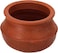 Royalford Sambar Pot, Handmade Clay Cookware, Rf10584 100% Natural Clay Non-Toxic &amp; Eco-Friendly Can Be Used On Gas Stove Or Open Fire Earthen Pot/ Clay Pot For Curry, Sambar, Rice, Red
