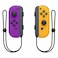 Nintendo Switch Joy Con Controller Pair Neon Purple/Orange