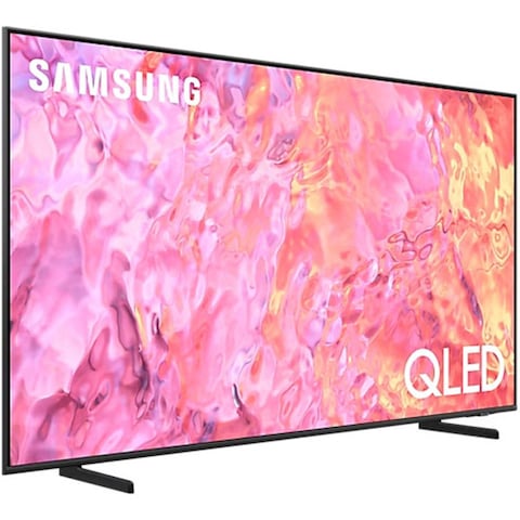 Samsung Q60C, 85 Inch, QLED, Smart TV, QA85Q60CAUXZN, Titan Gray (2023, Quantum Dot, HDR10+, AirSlim, Smart Hub)
