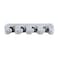 Decdeal - Mop Holder With Hook Broom Holder Drilling Wall Mounted Broom Hanger Organizer Storage Rack Kitchen Bathroom Garden