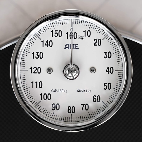 ULTIMAX Mechanical Bathroom Scales Analog Weight Scale 160kg Capacity with Retro design Body Weight Scale Doctor Style for Health Care