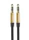 3.5mm To 3.5mm AUX Audio Cable 1000millimeter Gold