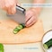GulfDealz Kitchen Edge Smoother and Multi-functional for Flour, Pastry, Ice-cream, Pizza Dough and Cake Scraper Cutting Tool (15 Centimetre), Stainless Steel Material - Silver…