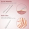 Moxedo 12 in 1 Kit Stainless Steel Professional Nail Clipper Manicure and Pedicure Grooming Tools Set for Hands Foot and Facial with Leather Travel Case