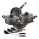 Tramontina Aluminium Cookware Set Grey And Black 11 PCS