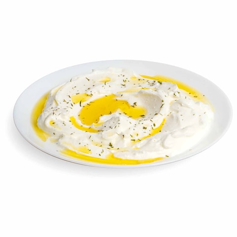 لبنة بالزيت والزعتر