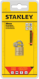 Stanley Padlock Brass 20mm Standard Shackle with 3 Keys