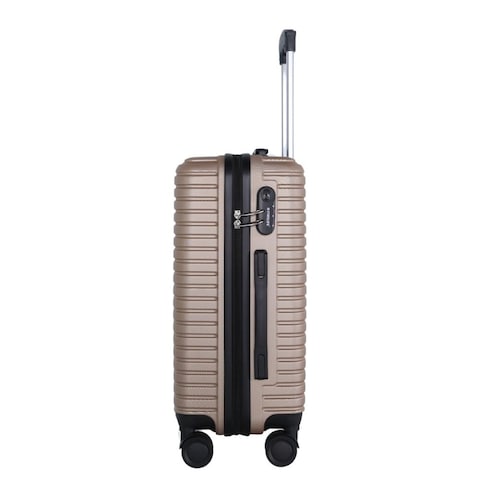 STARLIFE 3 Piece ABS Hard side Trolley Luggage Set Spinner Wheels with Number Lock