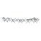 Aiwanto 2Pcs Hair Clips Stone Hair Style Hair Clips Hair Accessories Wedding Party Hair Clips(Silver)