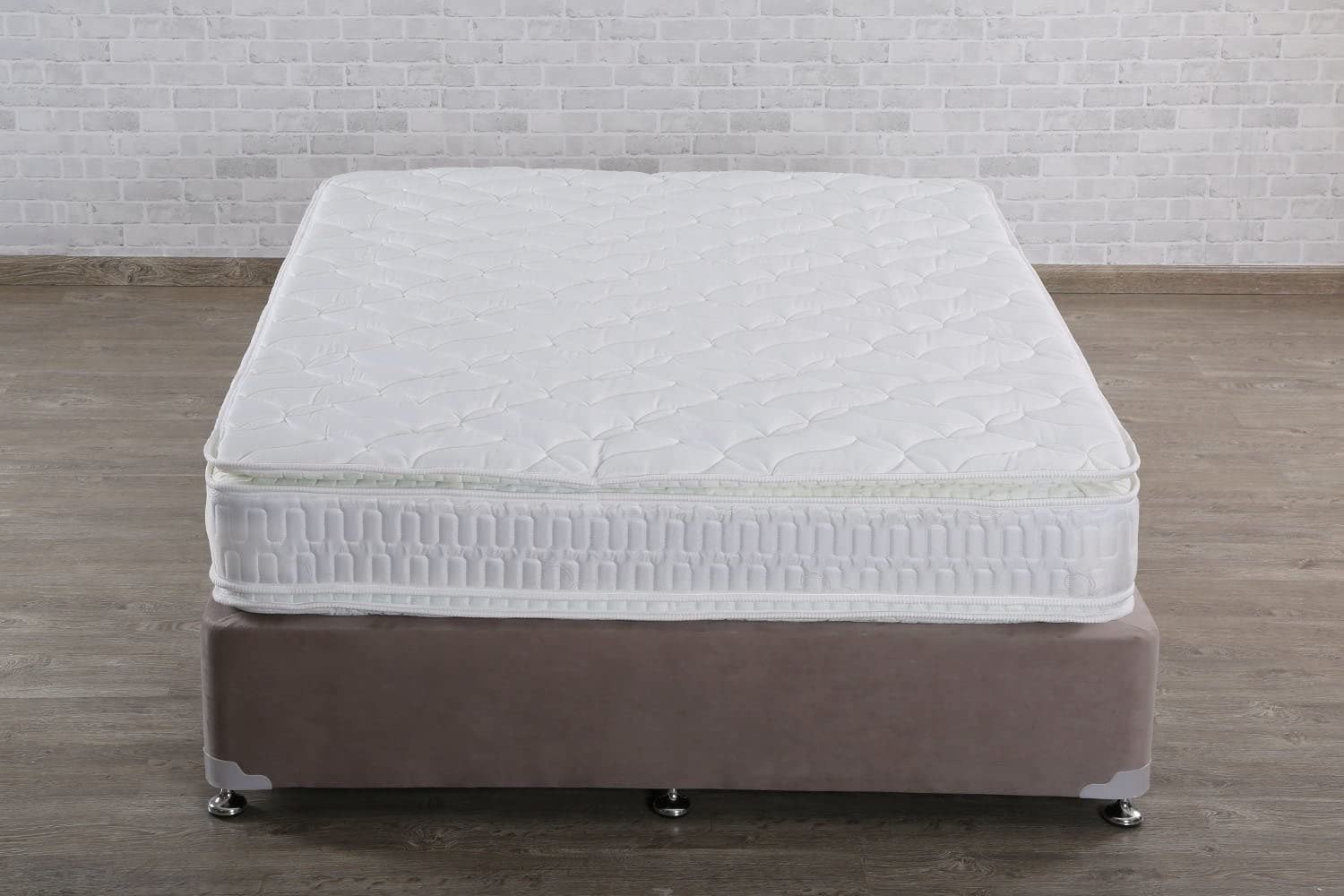 PAN Home Pan Acustica Delux Pillow Top Bonnell Mattress 28 cms - 150X190 080Symj150190