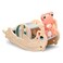 XIANGYU 3 in 1 ifoldable and durable indoor baby rocking horse chair slide for kids