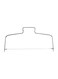 Generic Double Wire Cake Layer Cutter Silver 32x16cm