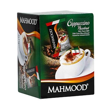 Mahmood Cappuccino Hazelnut Coffee 25g x 20 Pieces