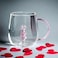 1CHASE&reg; Borosilicate Three-Dimensional Coffee Cup with Handle 300 ML (Rabbit)