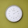Krypton Round Wall Clock White KNWC6122