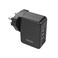 Mak quick home charger 4 USB ports, MHC-1, Black