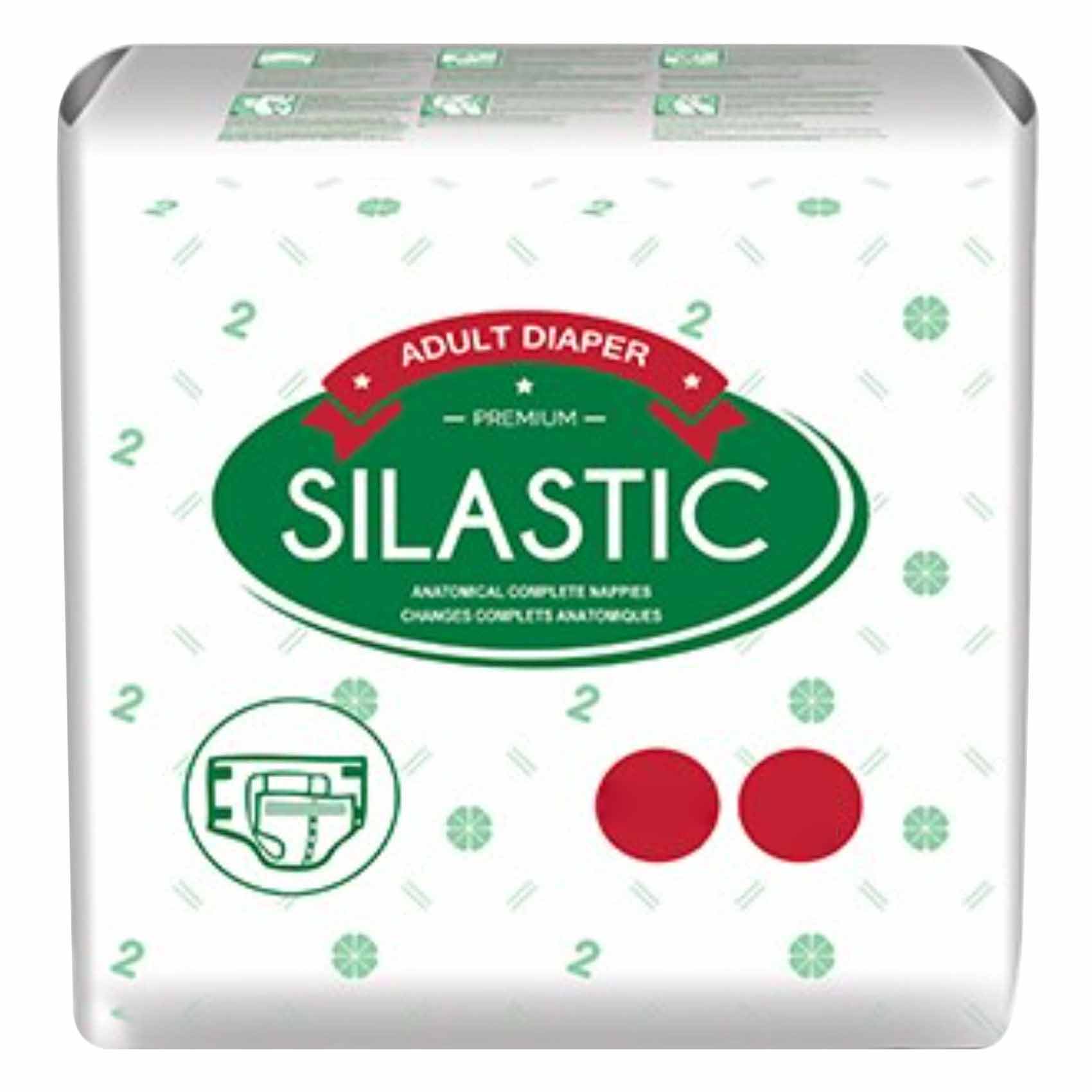 Oui Oui Silastic Adult Diapers N2 15 Inch