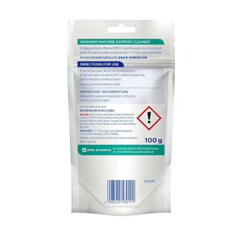 Dr. Beckmann Washing Machine Cleaner - 100 gram