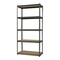 Metal shelves