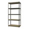 MyChoice 4-Tier Storage Shelf Black 86x36x183cm