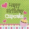 Creative Converting- Sweet Treats Luncheon Happy Birthday Napkins 16pcs< >Multicolor< >