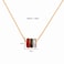 Aiwanto Necklace for Women's Small Pendant Necklace Jewelery Fashion Necklace Office Match with All Outfits Christmas Ramadan Gift