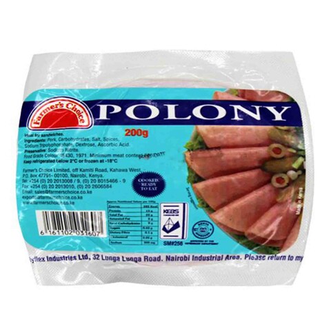 Farmers Choice Polony 200 gr
