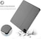 QuickTech  iPad Pro 12.9 Case 2020 &amp; 2018, [Support Apple Pencil 2 Pairing &amp; Charging], Slim Protective Folio Cover for iPad Pro 12.9&rdquo; 4th Generation 2020 / iPad Pro 12.9" 3rd Generation 2018 -Gray