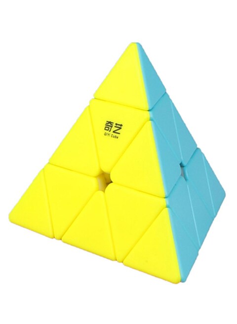 Qiyi - Pyramid Shape Rubik&#39;s Cube 9.5x9.5x9.5centimeter