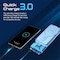 Promate Magnetic Wireless Power Bank, 10000mAh 15W Qi Wireless Mag-Safe Battery Pack with 20W USB-C Power Delivery Port, 18W QC 3.0 Port and Foldable Stand for iPhone 13, iPad Air PowerMag-10Pro Blue