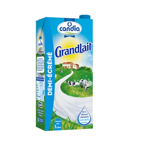 Candia Lait Uht Demi Ecreme 1L