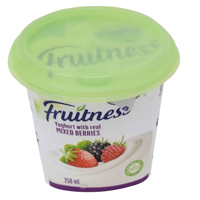 Brookside Fruitness Real Mixed Berries Yoghurt 250ml
