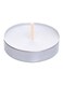 Home 100-Piece Tea Light Candle Set White/Silver