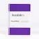 Jumble &amp; Co Convo B6 Wiro Bound Ruled Notebook - Royal Mess Purple